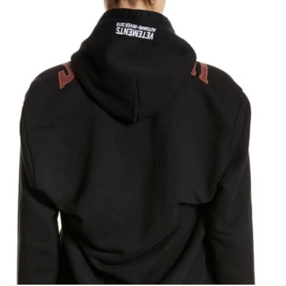 Vetements Misplaced Logo Hoodie